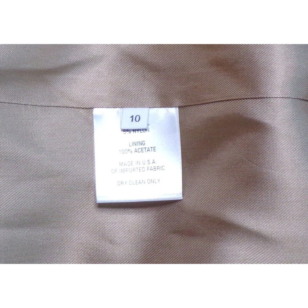 🆕FLEURETTE Luxe Wool Blend Coat Camel 10 - Picture 11 of 11